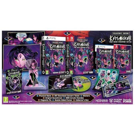 Keylocker | Turn Based Cyberpunk Action - Collector's Edition - Jeu PS5