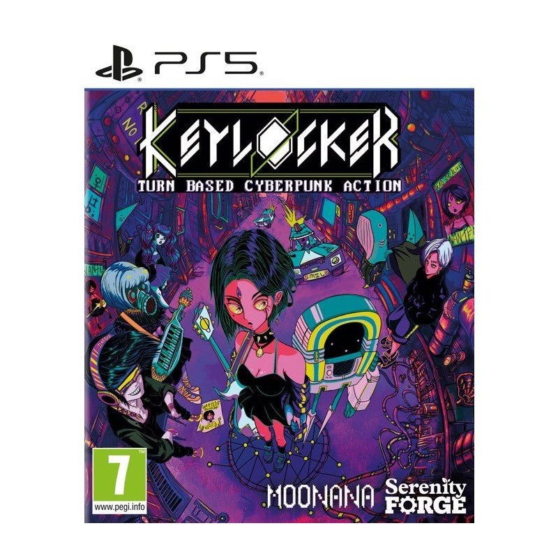 Keylocker | Turn Based Cyberpunk Action - Jeu PS5