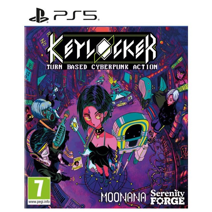 Keylocker | Turn Based Cyberpunk Action - Jeu PS5 Keylocker | Turn Based Cyberpunk Action - Jeu PS5