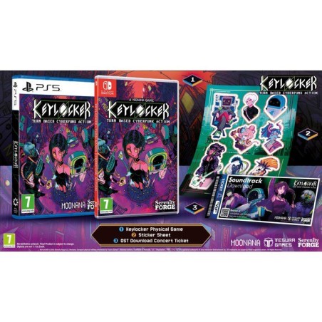 Keylocker | Turn Based Cyberpunk Action - Jeu PS5