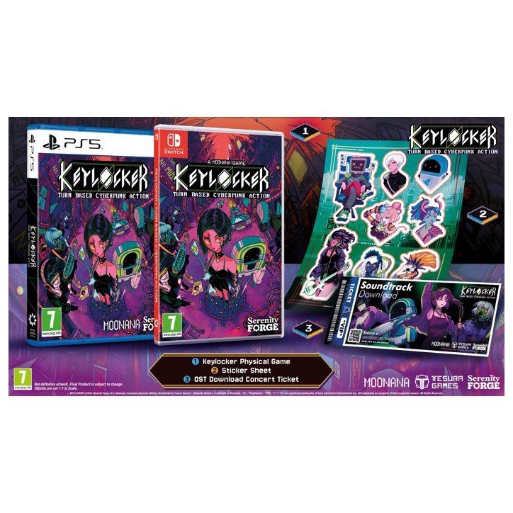 Keylocker | Turn Based Cyberpunk Action - Jeu PS5 Keylocker | Turn Based Cyberpunk Action - Jeu PS5