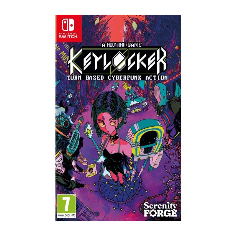 Keylocker | Turn Based Cyberpunk Action - Jeu Nintendo Switch