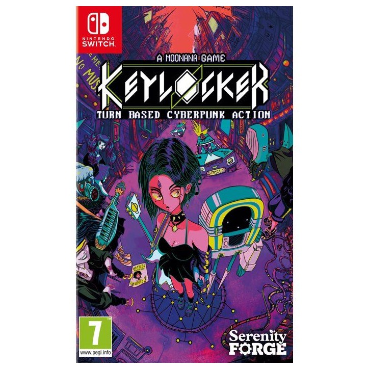 Keylocker | Turn Based Cyberpunk Action - Jeu Nintendo Switch