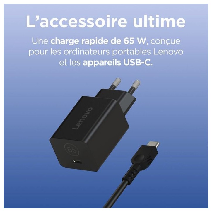 Alimentación Lenovo 65W Gan Nano Alimentación Lenovo 65W Gan Nano