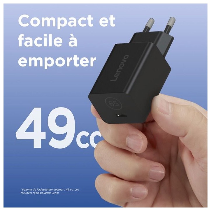 Alimentación Lenovo 65W Gan Nano Alimentación Lenovo 65W Gan Nano