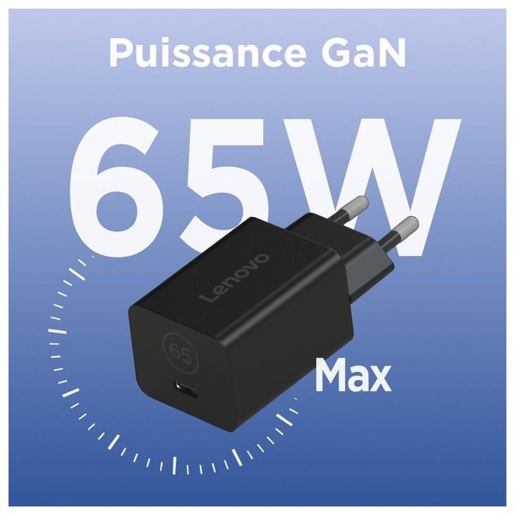 Alimentación Lenovo 65W Gan Nano Alimentación Lenovo 65W Gan Nano