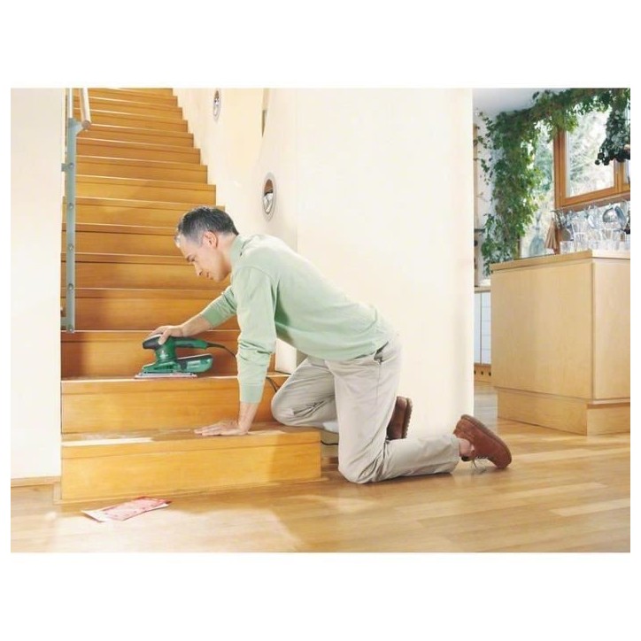 Ponceuse vibrante - BOSCH - PSS 300 AE Microfiltre - Filaire - 250W - Régulier Ponceuse vibrante - BOSCH - PSS 300 AE Microfiltre - Filaire - 250W - Régulier