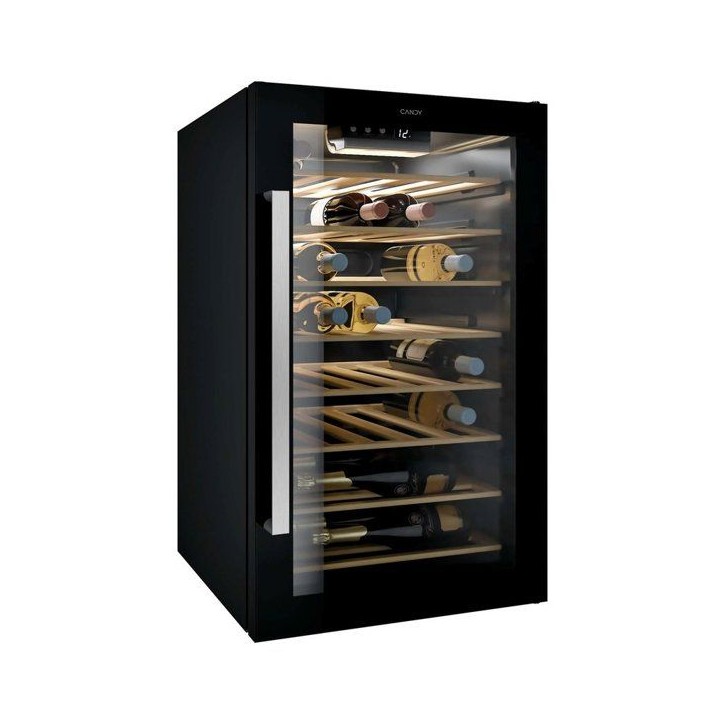 Cave a vin de service - CANDY CWC 154 EEL/NFC - 41 bouteilles - Monozone - 39 dB - 84,5 x 49 x 55cm Cave a vin de service - CANDY CWC 154 EEL/NFC - 41 bouteilles - Monozone - 39 dB - 84,5 x 49 x 55cm