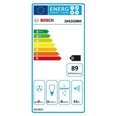 Groupe filtrant 53 cm - Bosch Serie 4 - metalLook - H 21,5 x L 50 x P
