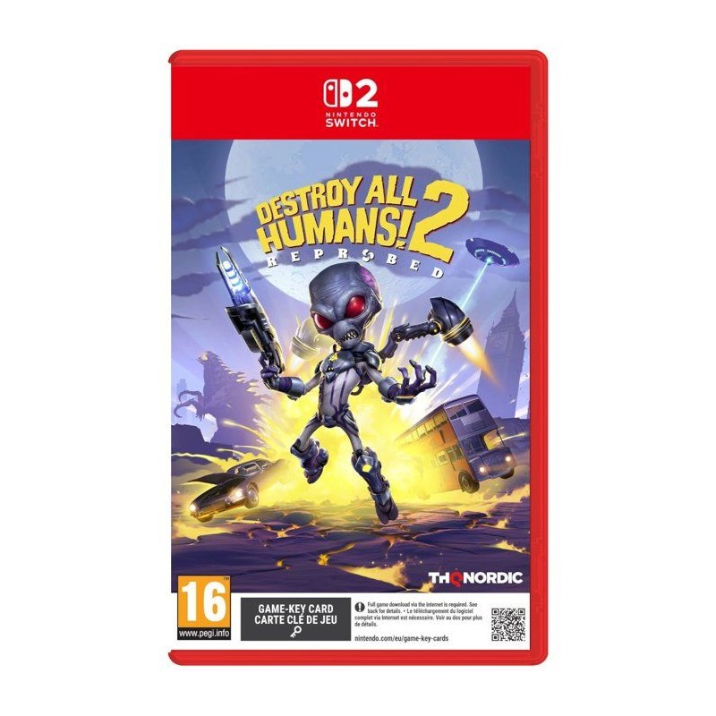 Destroy All Humans! 2 Reprobed • Jeu Nintendo Switch 2