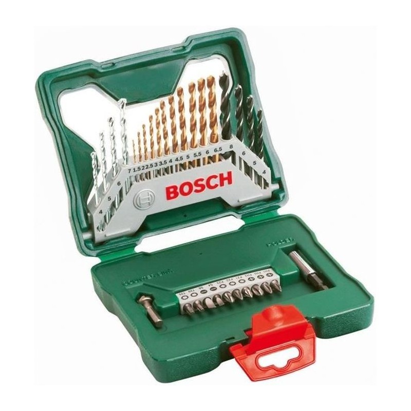 Coffret d'accessoires pour le perçage et le vissage X-Line (30 pcs) - Coffret d'accessoires pour le perçage et le vissage X-Line (30 pcs) -