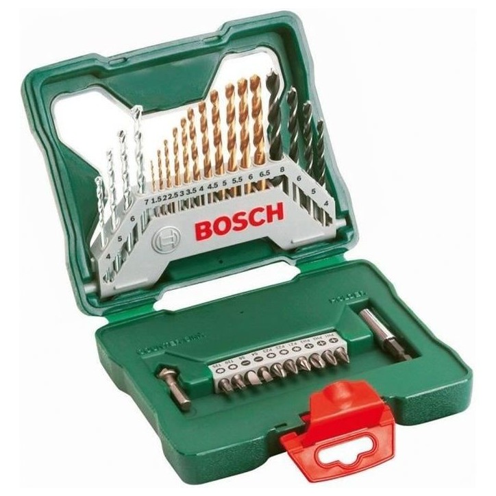 Coffret d'accessoires pour le perçage et le vissage X-Line (30 pcs) - BOSCH Coffret d'accessoires pour le perçage et le vissage X-Line (30 pcs) - BOSCH