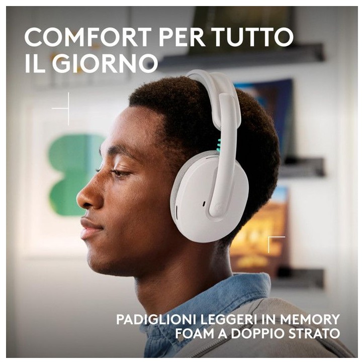 Casque gamer - Sans fil - Logitech G - G325 - Blanc Casque gamer - Sans fil - Logitech G - G325 - Blanc