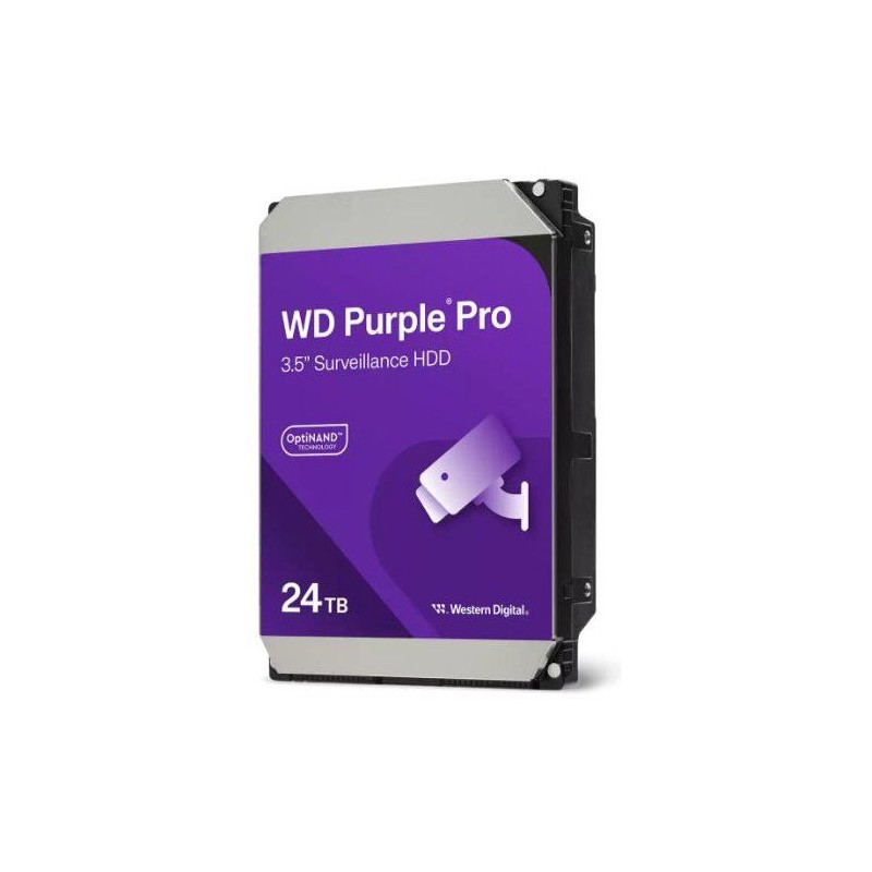 WD Purple Pro - WD241PURP - Disque dur - 24 To - 3,5 - 7200 tr/min