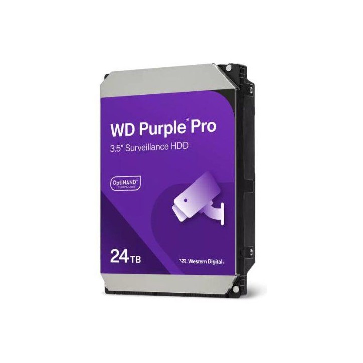 WD Purple Pro - WD241PURP - Disque dur - 24 To - 3,5 - 7200 tr/min