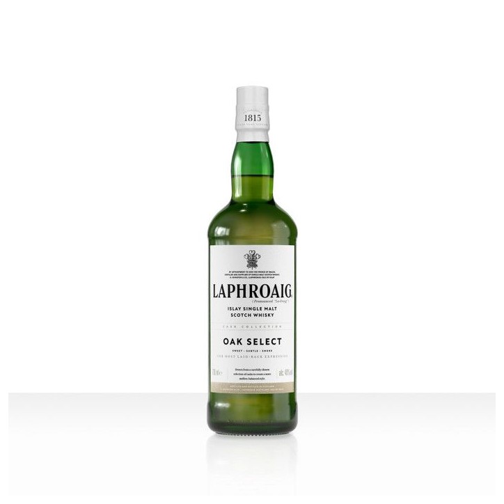 Laphroaig - Oak Select - Islay Single Malt Scotch Whisky avec étui - 40,0% Vol. - 70cl