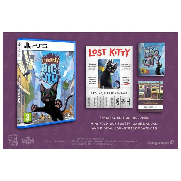 Little Kitty Big City - JEU PS5 Little Kitty Big City - JEU PS5
