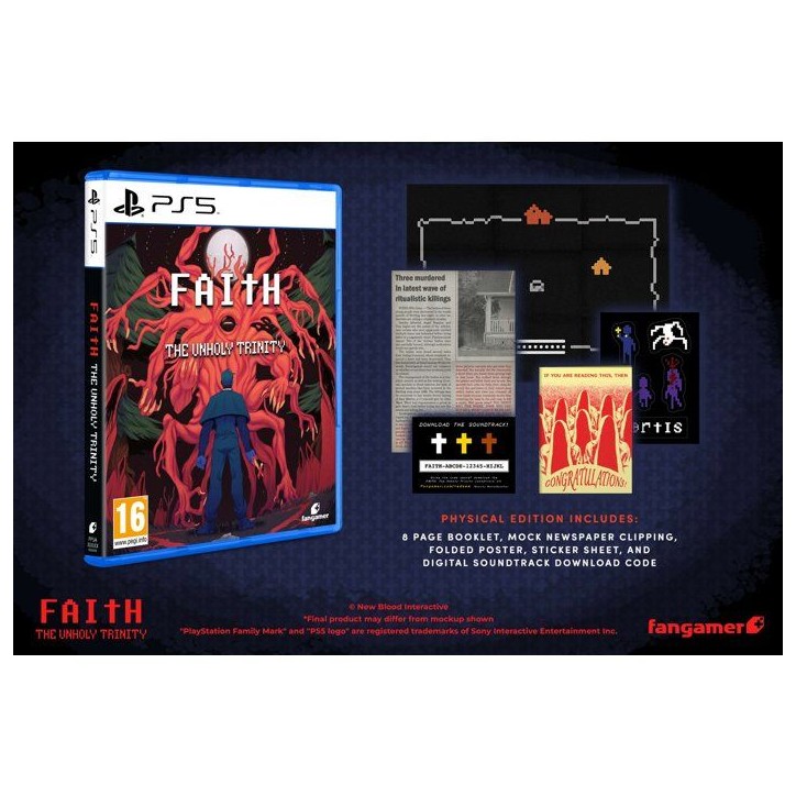 Faith The Unholy Trinity - JEU PS5 Faith The Unholy Trinity - JEU PS5
