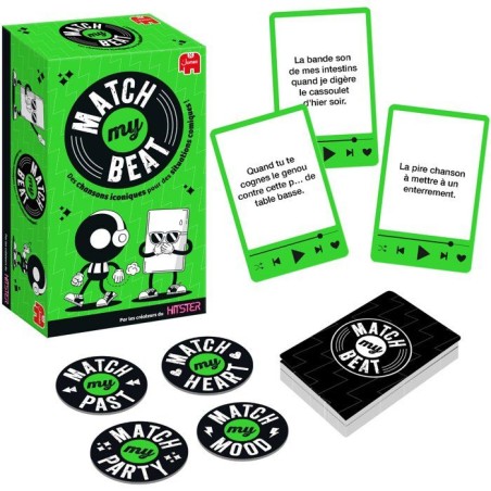 Match My Beat - Jeu d'ambiance - JUMBO - Musique et situations hilaran