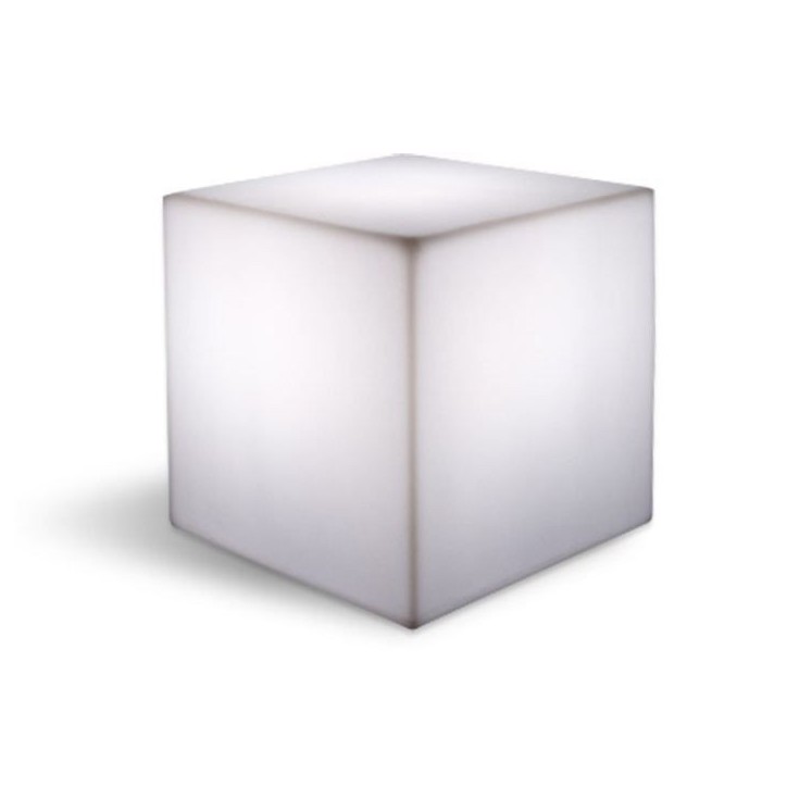 Cube lumineux tabouret filaire pour extérieur LED - LUMISKY - Carry W40 - Blanc - 10W - Hauteur 40cm Cube lumineux tabouret filaire pour extérieur LED - LUMISKY - Carry W40 - Blanc - 10W - Hauteur 40cm