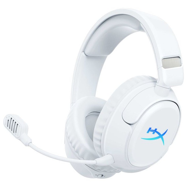 Casque Gamer Sans Fil HyperX Cloud Flight 2 pour PC & consoles blanc
