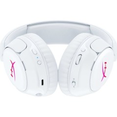 Casque Gamer Sans Fil HyperX Cloud Flight 2 pour PC & consoles blanc