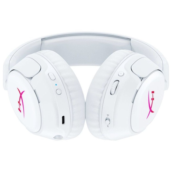 Casque Gamer Sans Fil HyperX Cloud Flight 2 pour PC & consoles blanc