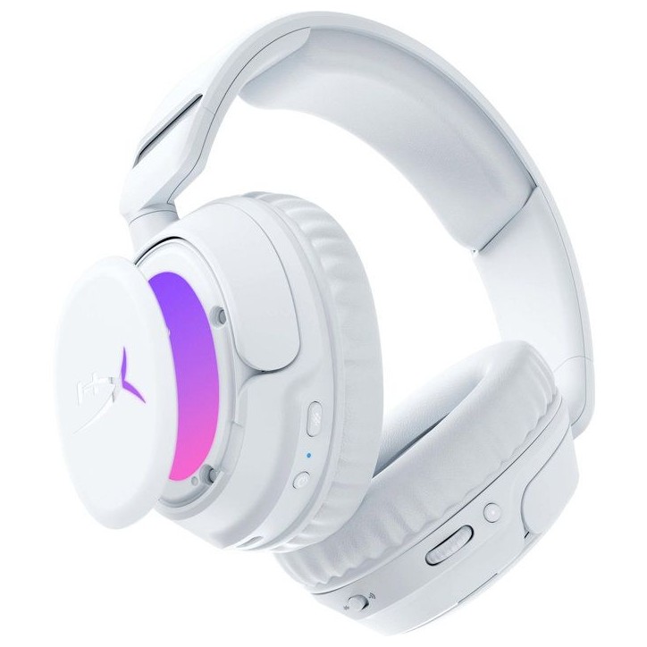 Casque Gamer Sans Fil HyperX Cloud Flight 2 pour PC & consoles blanc