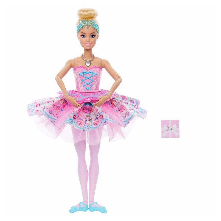 Poupée mannequin - Barbie - Clara dans Casse-Noisette tutu transformable - Boîte cadeau incluse - Des 3 ans Poupée mannequin - Barbie - Clara dans Casse-Noisette tutu transformable - Boîte cadeau incluse - Des 3 ans