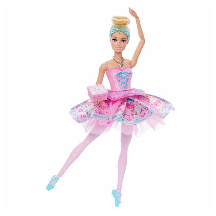 Poupée mannequin - Barbie - Clara dans Casse-Noisette tutu transformable - Boîte cadeau incluse - Des 3 ans Poupée mannequin - Barbie - Clara dans Casse-Noisette tutu transformable - Boîte cadeau incluse - Des 3 ans