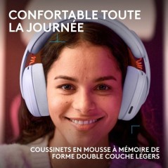 Casque gamer - Sans fil - Logitech G - G325 - Lilas