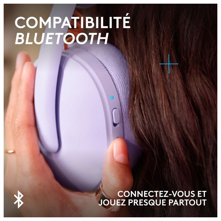 Casque gamer - Sans fil - Logitech G - G325 - Lilas Casque gamer - Sans fil - Logitech G - G325 - Lilas