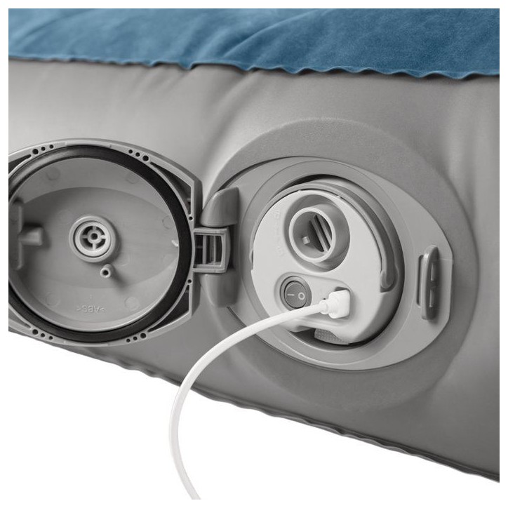 Matelas gonflable INTEX - 64187NP - Prestige Downy - 1,91 x 0,99 x 0,25 m - 1 personne - Intérieur/Extérieur - Pompe rechargea