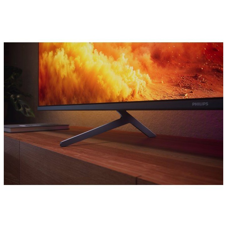 Philips 43PUS8001 Ambilight - TV LED 43 (108 cm) - 4K UHD 3840x2160 - HDR10+ - Smart TV - 3xHDMI 2.0 - WiFi