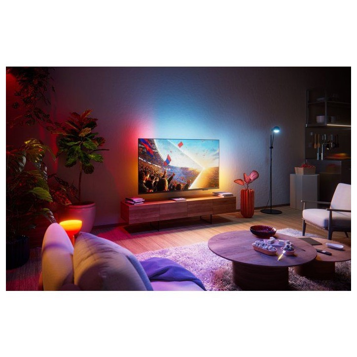 Philips 65PUS8001 Ambilight - TV LED 65 (164 cm) - 4K UHD 3840x2160 - HDR10+ - Smart TV - 3xHDMI 2.0 - WiFi