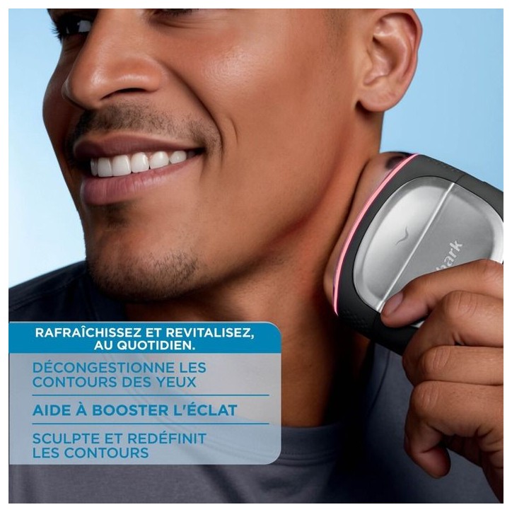 Appareil de soin du visage thermothérapie a domicile - DePuffi FH220EU SHARK - 6 niveaux de 10 a 40 °C - Contour des yeux et v Appareil de soin du visage thermothérapie a domicile - DePuffi FH220EU SHARK - 6 niveaux de 10 a 40 °C - Contour des yeux et v