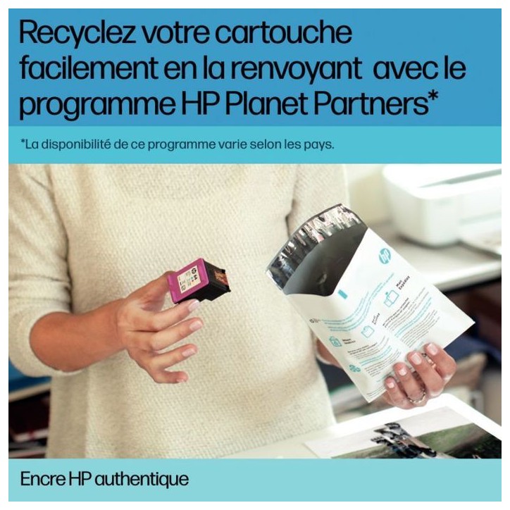 HP 924 Pack de 4 cartouches d'encre noire, cyan, jaune et magenta authentiques (6C3Z1NE) - Pour HP OfficeJet Pro 9010 / 9020 ser HP 924 Pack de 4 cartouches d'encre noire, cyan, jaune et magenta authentiques (6C3Z1NE) - Pour HP OfficeJet Pro 9010 / 9020 ser