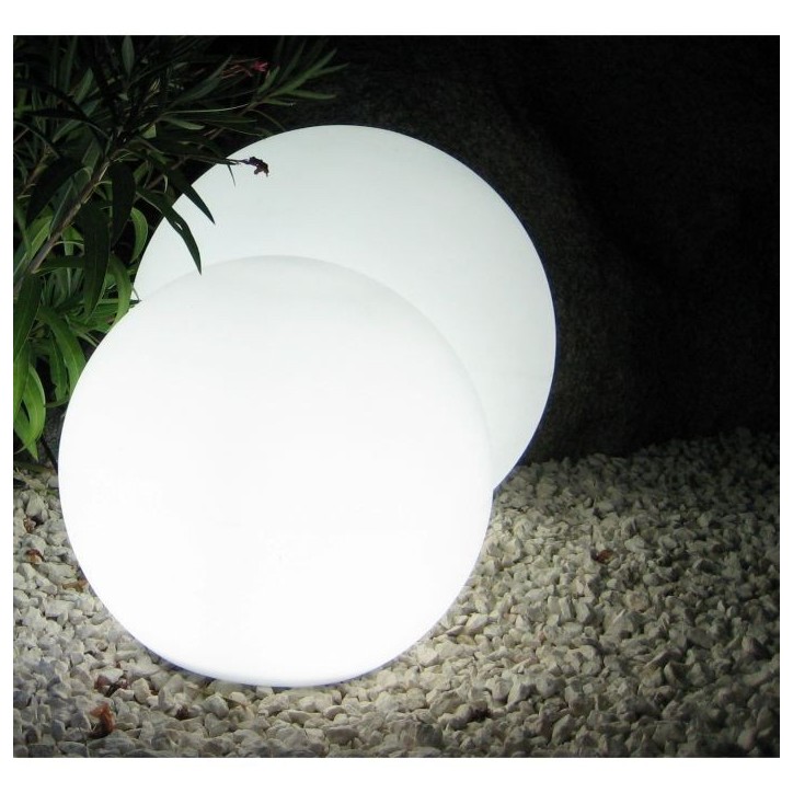 LUMISKY - Boule lumineuse filaire pour extérieur LED - blanc BOBBY - 40cm culot E27