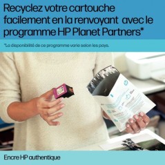 HP 937 Cartouche d'encre noire authentique authentique (4S6W5NE) - Pour HP OfficeJet Pro 9100, 9700