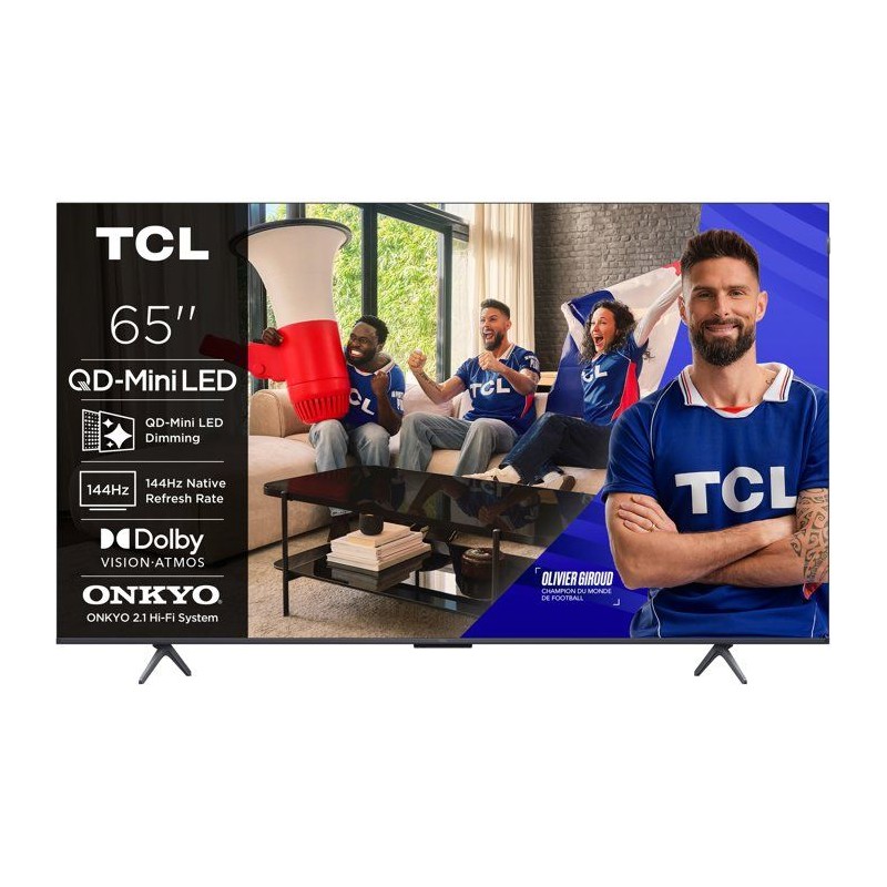 TCL 65P8L - TV QD-MiniLED 65 (164 cm) - 4K UHD 3840x2160 - 144 Hz - Do