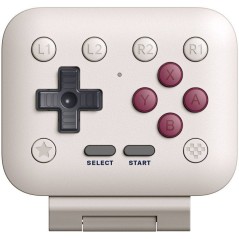 Manette gaming - 8BitDo - FlipPad G Classic Edition - USB-C - Gris cla