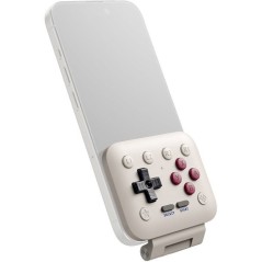 Manette gaming - 8BitDo - FlipPad G Classic Edition - USB-C - Gris cla