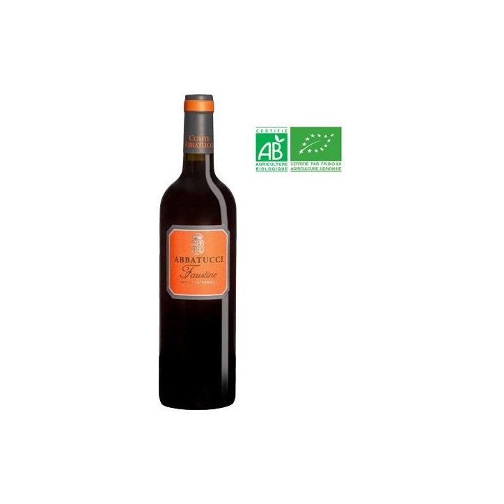 Domaine Abbatucci Cuvée Faustine 2025 - Vin de France - Vin rouge de Corse Bio - 75cl