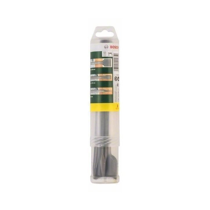 BOSCH Accessoires - Set 3 burins SDS-plus BOSCH Accessoires - Set 3 burins SDS-plus