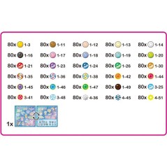 La méga recharge mix - Aquabeads - 35166 - Perles qui collent avec de l'eau, loisir créatif pour enfant
