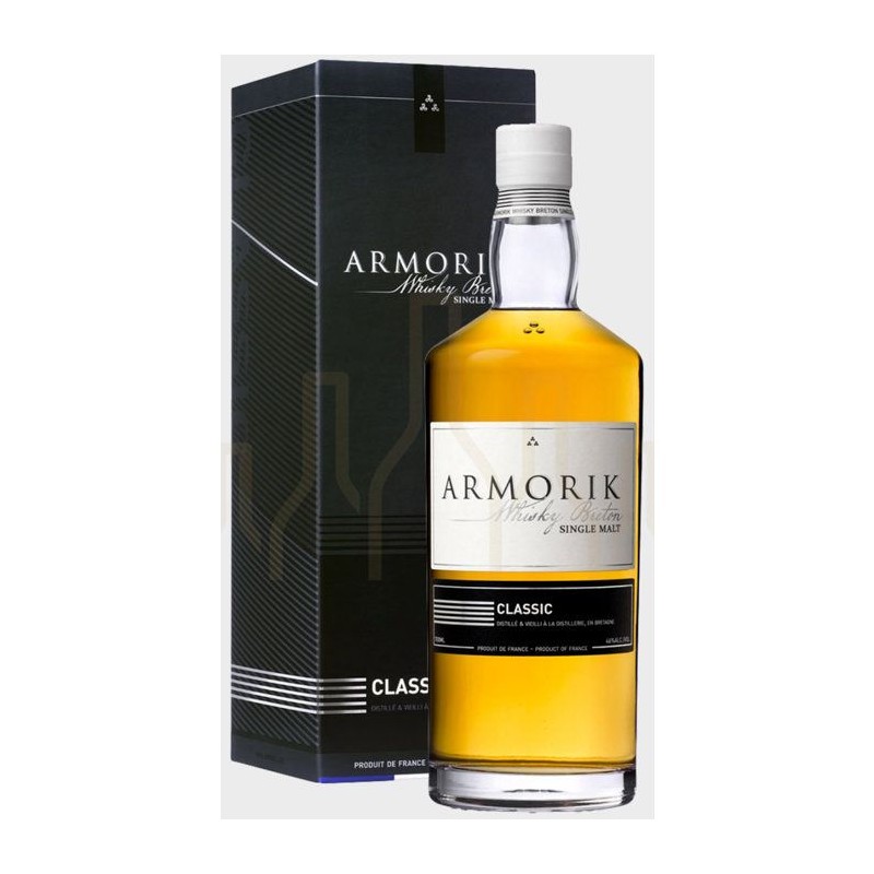 ARMORIK Classic Bio - Whisky Single Malt - France avec étui 46% Alcoo