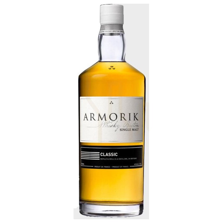 ARMORIK Classic Bio - Whisky Single Malt - France avec étui 46% Alcool - 70 cl