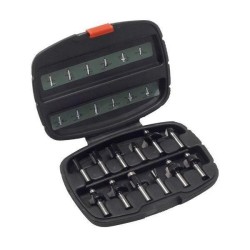 Bosch Accessories 12 pieces Ensemble de fraises au carbure (pour le bo