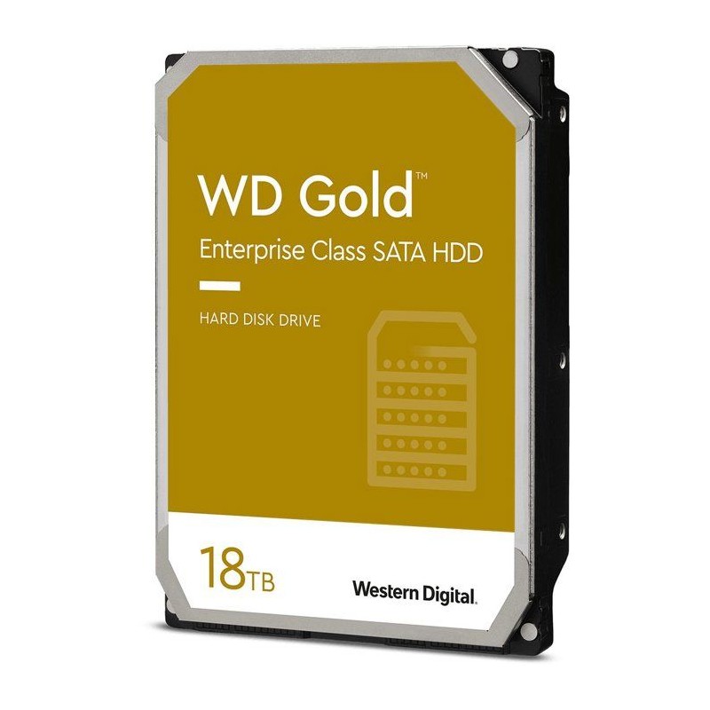 WD Gold - WD181KRYZ - Disque dur - 18 To - 3,5 - 7200 tr/min