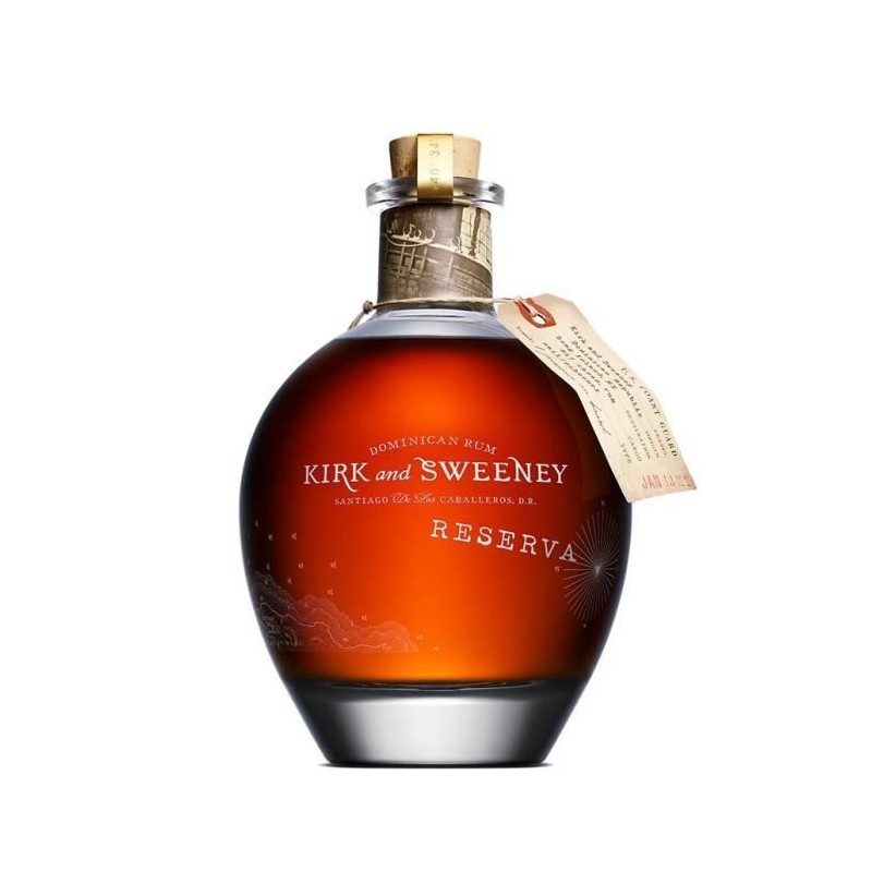 KIRK & SWEENEY Reserva - Rhum - République Dominicaine - 40% Alcool -